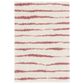 Safavieh Venus Shag VNS603V 5"3" x 7"6" Ivory and Pink Area Rug, , large