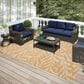 Dalyn Rug Company Sedona 3" x 5" Wheat Indoor/Outdoor Area Performance Rug, , large