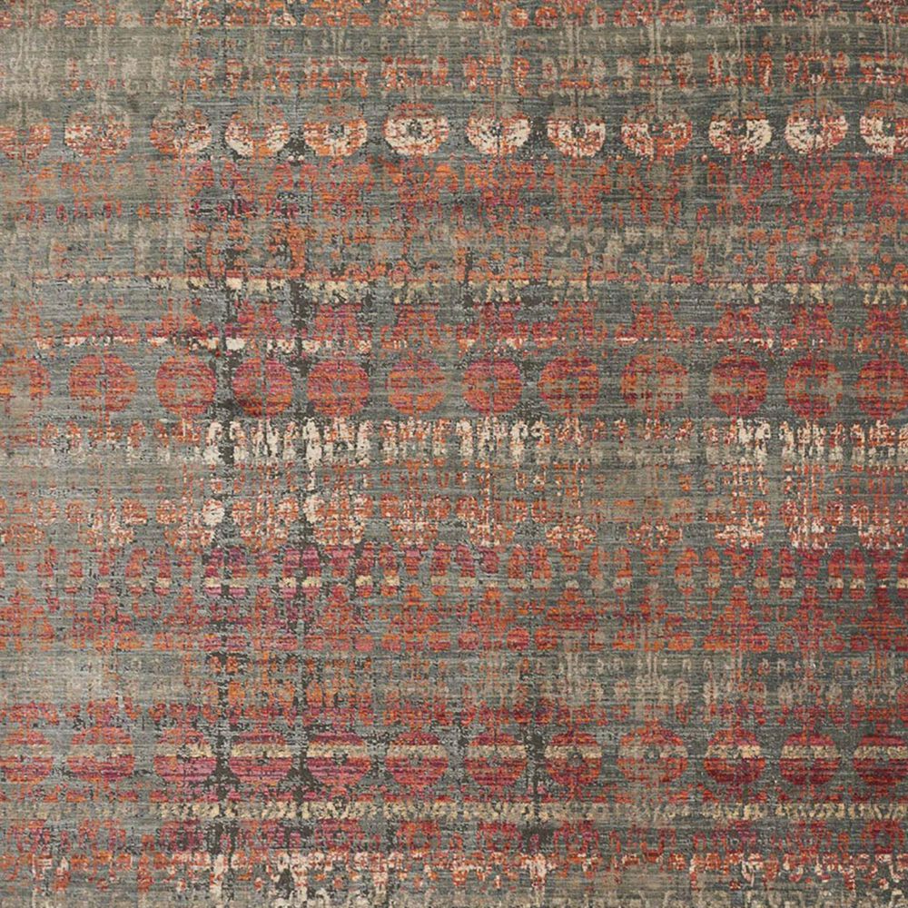 Loloi Javari 2&#39;6&quot; x 4&#39; Steel and Sunrise Area Rug, , large