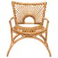 Baxton Studio Mamba Arm Chair in Light Honey, , large