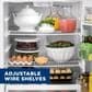 GE Appliances 19.2 Cu. Ft. Top Freezer Refrigerator with Reversible Door in White, , large