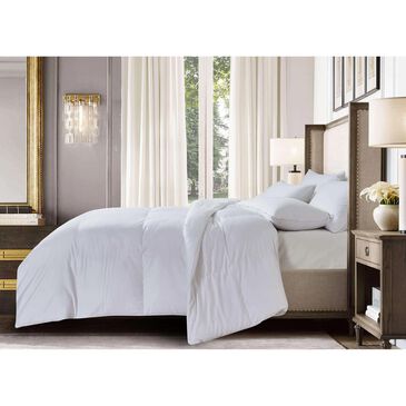 Blue Ridge Home Fashions Twin All Season Down Alternative Comforter in White, , large