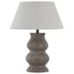 Southern Lighting Drake Table Lamp in Taupe and Gray, , large