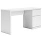 Ashley Onita 1-Drawer Home Office Desk in White, , large