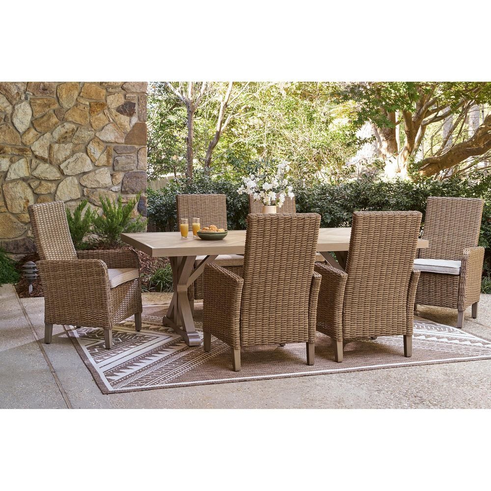 Ashley Laguna Dining Table in Beige, , large