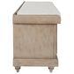 OSP Home Dover Storage Bench in Antique Gray, , large