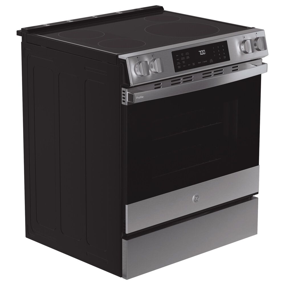 GE Profile 5.3 Cu. Ft. Smart Slide-In Induction Range in Fingerprint Resistant Stainless Steel, , large
