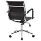 Techni Sport Modern Medium Back Executive Office Chair in Black, , large