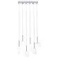 Zuo Modern Hale Ceiling Lamp in Clear, , large
