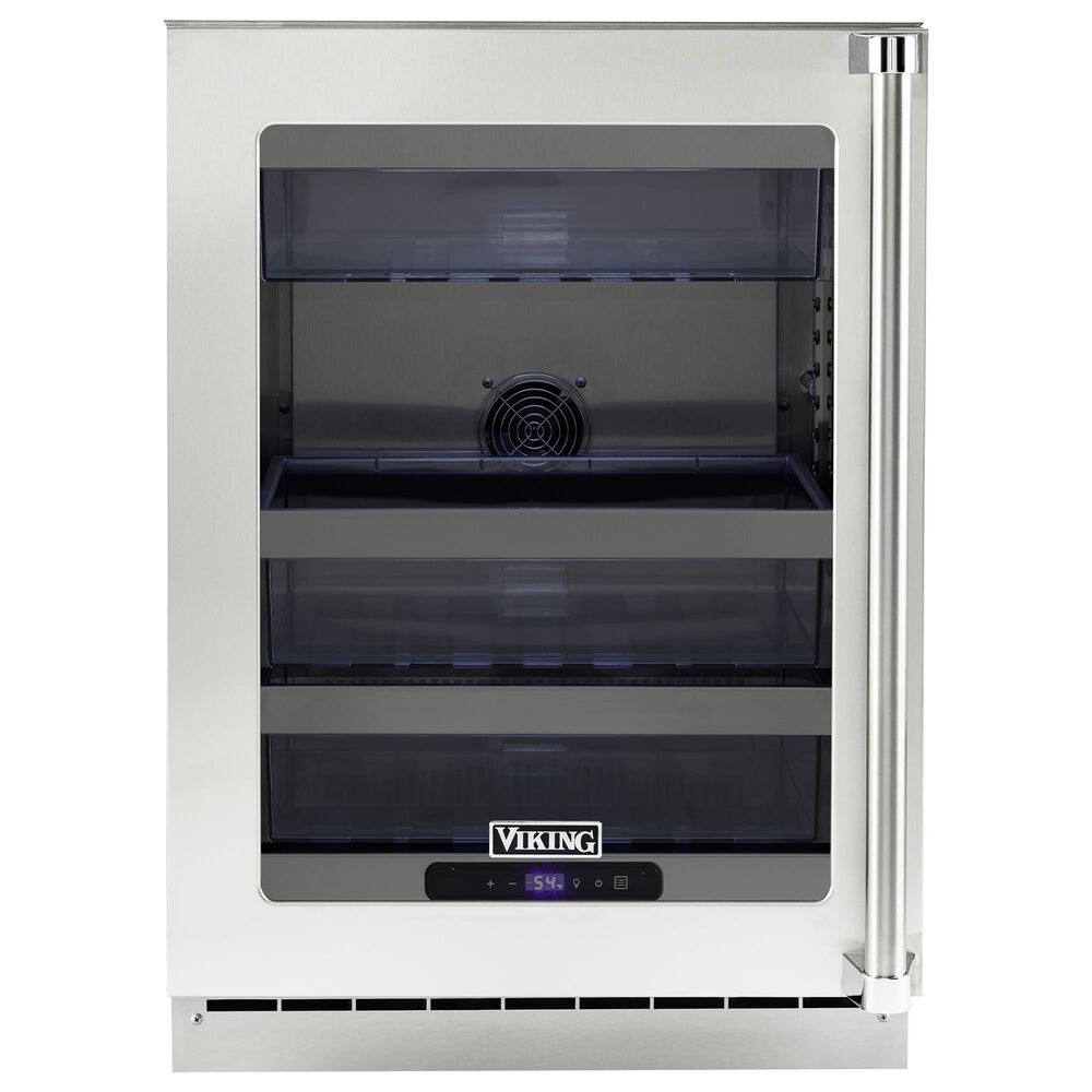 Viking Range 24" Interior Undercounter Refrigerator in Stainless Steel, , large