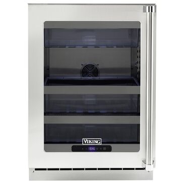 Viking Range 24" Interior Undercounter Refrigerator in Stainless Steel, , large