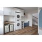 Whirlpool 3.1 Cu. Ft. Front Load Washer and 6.7 Cu. Ft. Electric Dryer Stack Laundry in White, , large