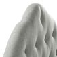 Modway Sovereign Upholstered Fabric Queen Headboard in Gray, , large