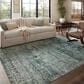 Magnolia Home Banks 7"6" x 9"6" Blue and Lagoon Area Rug, , large