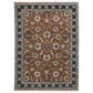 Oriental Weavers Keira Rust and Grey 9"10" x 12"10" Area Rug, , large