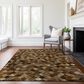 Dalyn Rug Company Bozeman BM2 Brown 3" x 5" Area Rug, , large