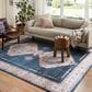 Loloi II Heidi 8"6" x 11"6" Denim and Blush Area Rug, , large