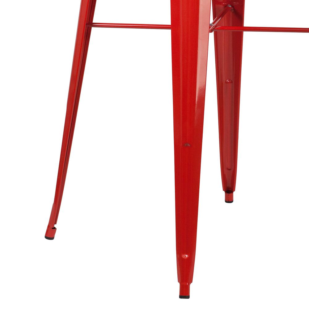 Flash Furniture 23.75&quot; Bar Table in Red, , large