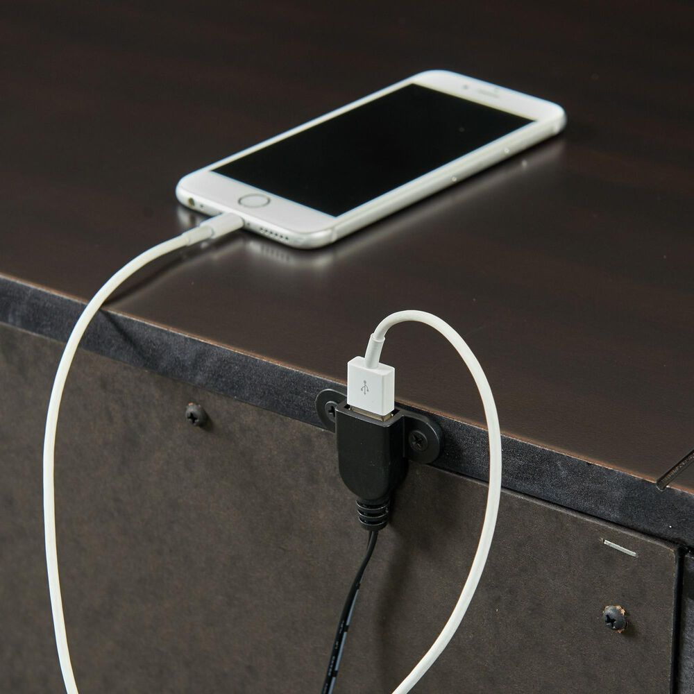 Mayberry Hill Slater 4-Piece King Storage Bedroom Set in Black, , large