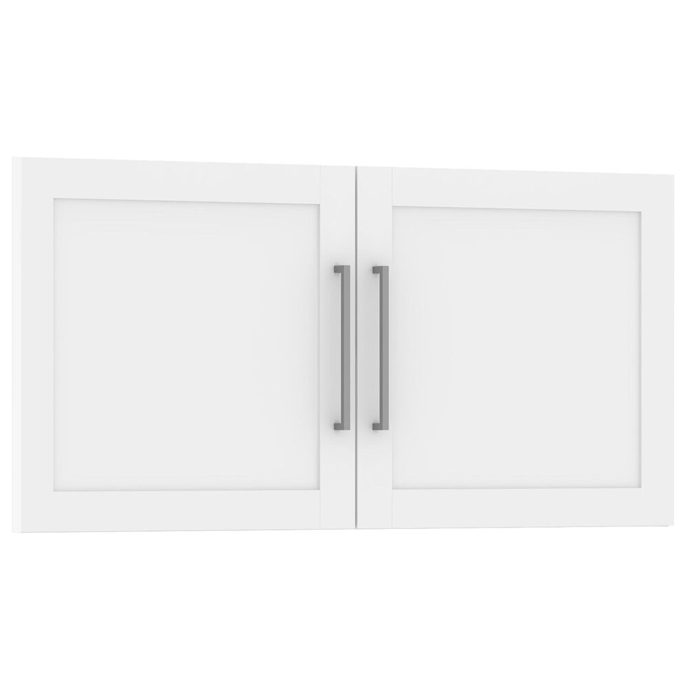 Sauder Wall-Mounted Upper Cabinet &amp; Doors Bundle, , large