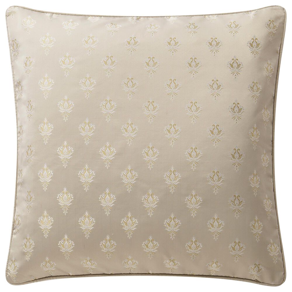BCP Home Waterford Annalise Euro Sham in Ivory, Taupe and Gold, , large