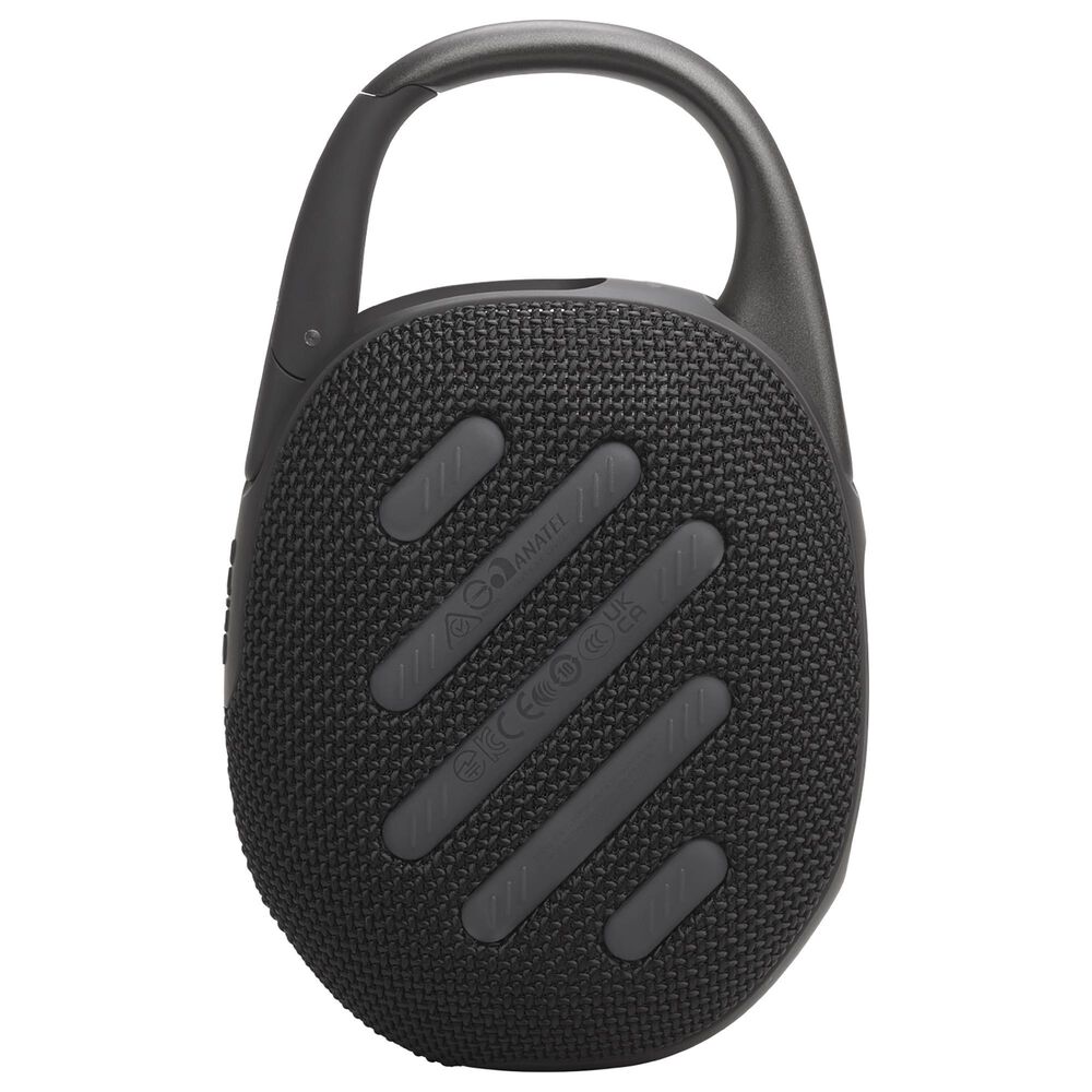 JBL Clip 5 Portable Waterproof Bluetooth Speaker in Black, , large