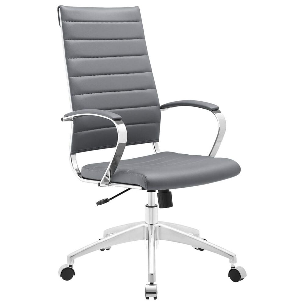Modway Jive Highback Office Chair in Gray, , large