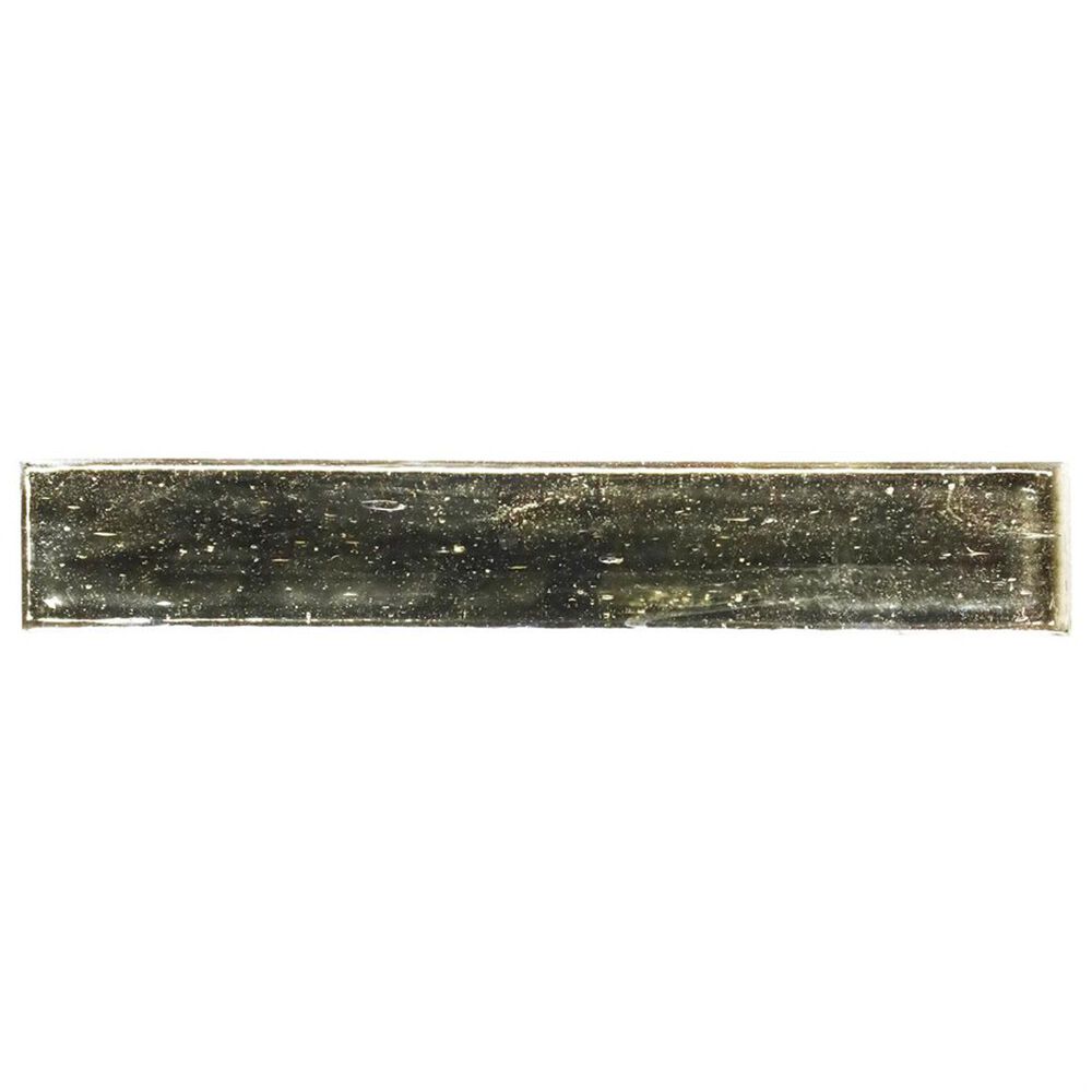 Soho Studio Artemis Brick Platinum Moss 2" x 12" Glass Subway Tile, , large