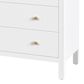Butler Specialty Company Nora 5-Drawer Tall Dresser in Smooth White, , large