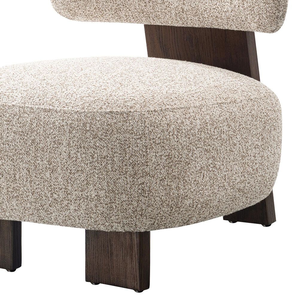 Furniture of America Carson Accent Chair in Cinnamon Sprinkle, , large