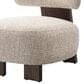 Furniture of America Carson Accent Chair in Cinnamon Sprinkle, , large