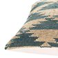 Surya Gada 18" Toss Pillow in Teal/Khaki/Beige, , large