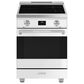 SMEG Professional 24" Induction Electric Range in Matte White, , large