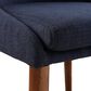 Office Star Products Palmer Side Chair with Navy Cushion (Set of 2), , large