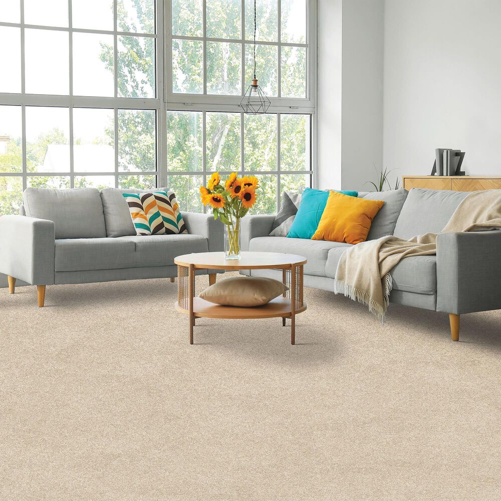 Mohawk Paw Pathway Carpet in Linen, , large