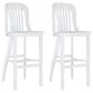 Linon Home Decor Maylen Bar Stool in Lustrous White (Set of 2), , large