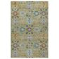 Dalyn Rug Company Silk Road Aloe, Sky, Ivory, Copper, Mocha and Gray 10" x 14" Area Rug, , large