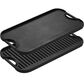 Lodge 20" x 10" Pro-Grid Iron Reversible Griddle, , large