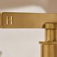Kohler Castia Widespread Bathroom Sink Faucet in Vibrant Brushed Moderne Brass, , large
