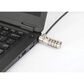 Manhattan Laptop Combination Lock for Nano Security Slot in Translucent Black and Silver, , large