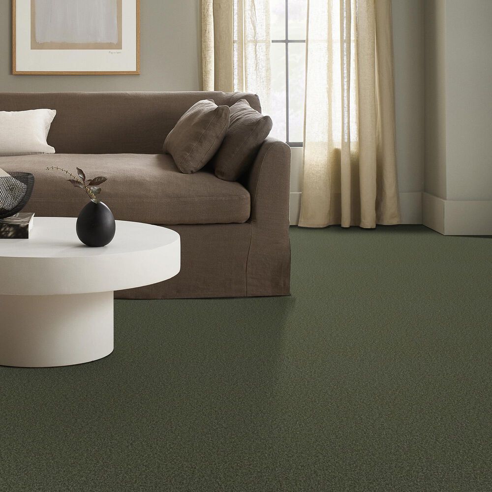 Shaw Tonal Comfort Blue Carpet in Olive Grove, , large