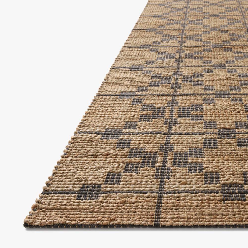 Chris Loves Julia x Loloi Judy 2&#39;3&quot; x 3&#39;9&quot; Natural and Graphite Area Rug, , large