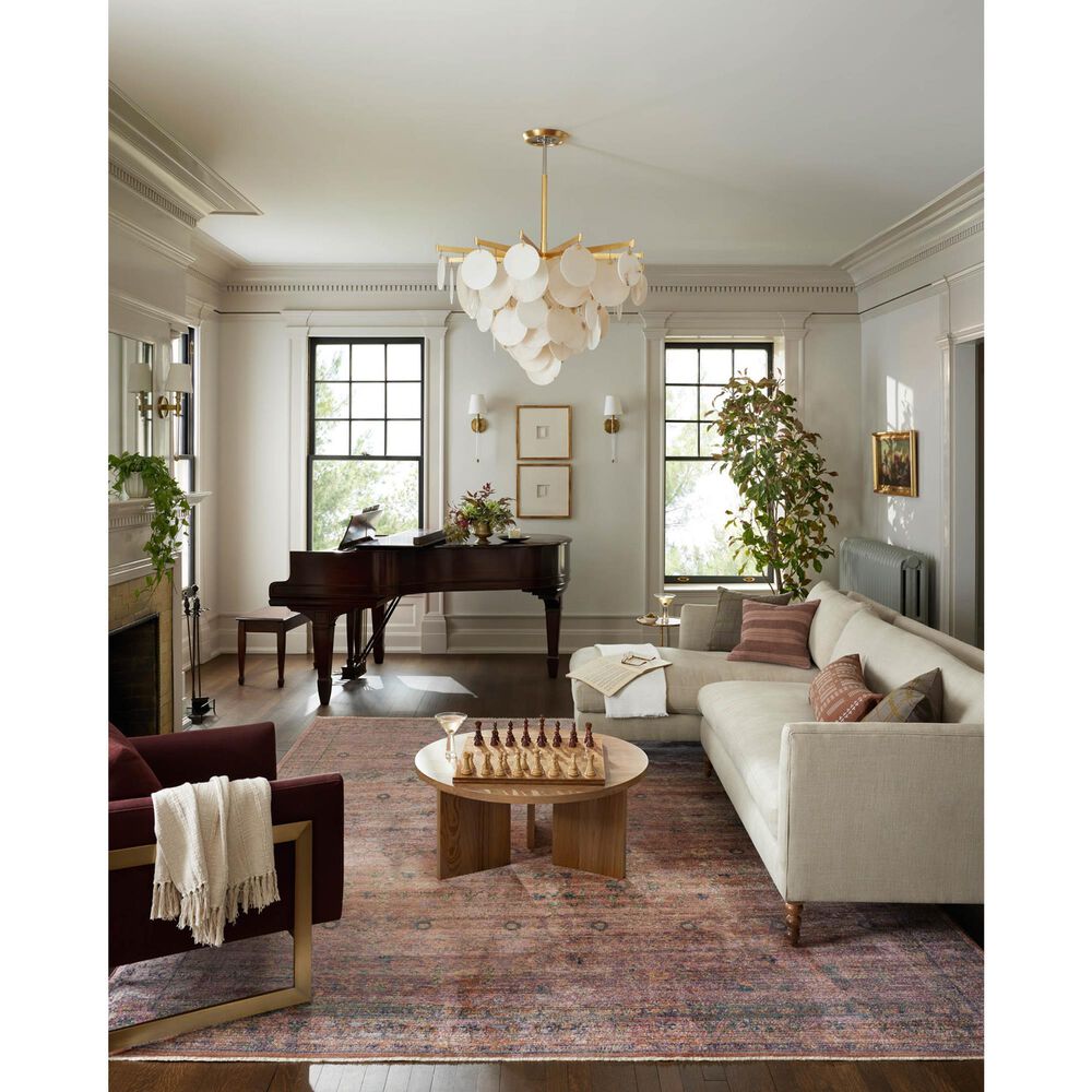 Loloi Bradbury 9&#39; x 12&#39; Sunset and Multicolor Area Rug, , large