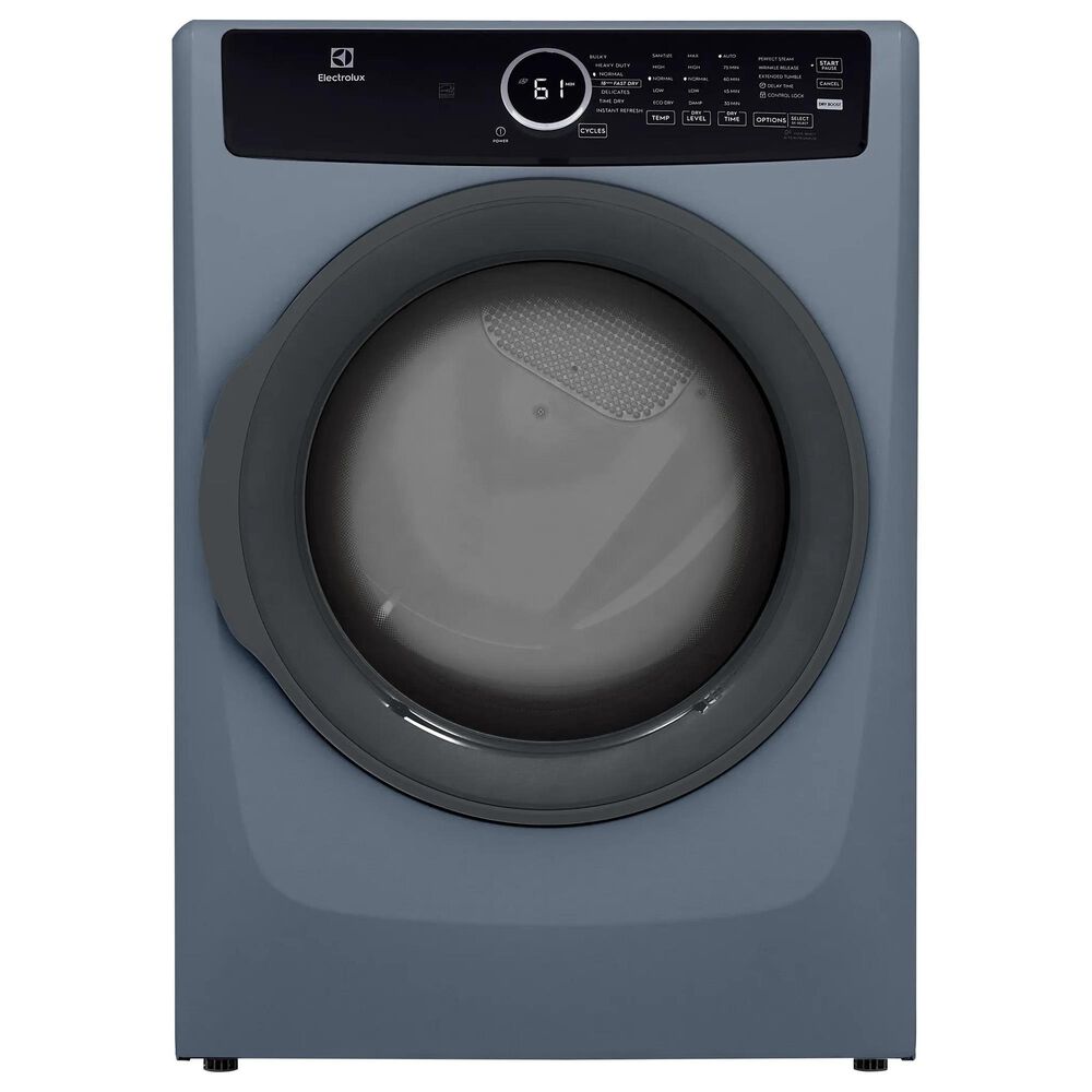 Electrolux 400 Series 4.5 Cu. Ft. Front Load Washer and 8 Cu. Ft. Gas Dryer Laundry Pair in Denim Blue, , large