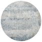 Surya Brunswick 6"7" Round Dusty Sage, Taupe, Light Gray, White, Pale Blue, Olive, Navy and Teal Area Rug, , large