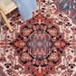 Safavieh Riviera 8"9" x 12" Ivory and Blue Area Rug, , large
