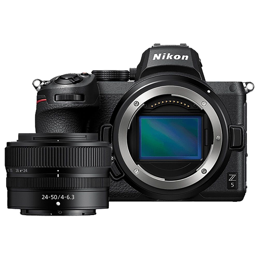 Nikon Z5 Mirrorless Camera with Nikkor Z 24-50mm F/4-6.3 Lens in Black, , large