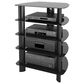 CorLiving Laguna Component Stand in Black, , large