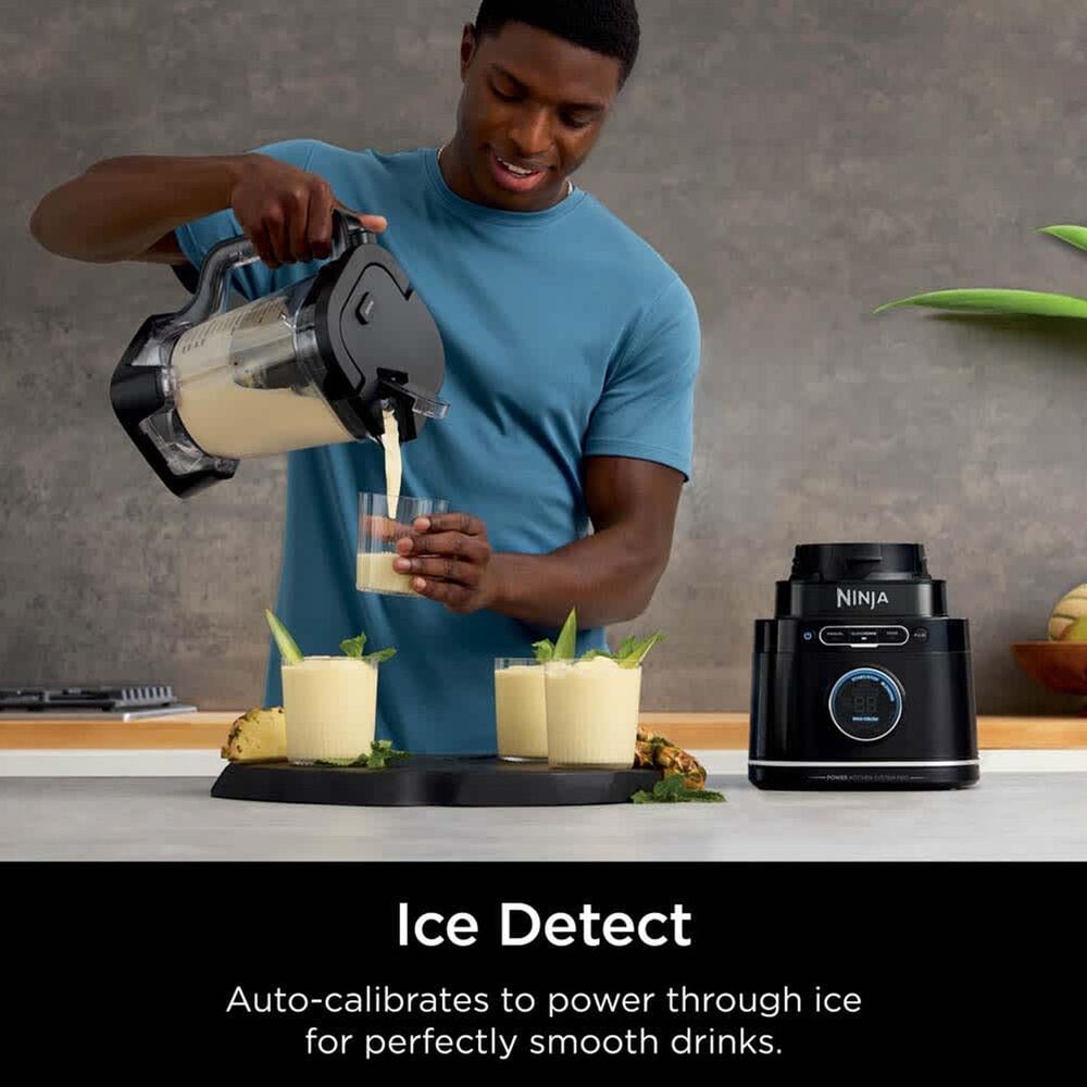 Shark Detect Kitchen System Power Blender Plus Processor Pro with BlendSense Technology in Black, , large
