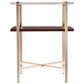 Southern Enterprises Ardmillan Storage End Table in Brass, Tobacco, and White, , large